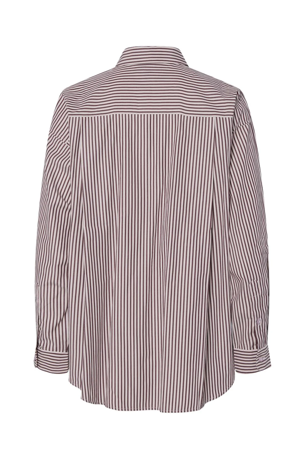 Pieces Pcfemme Ls Loose Shirt Fsy 4746804 tawny port white high risk red