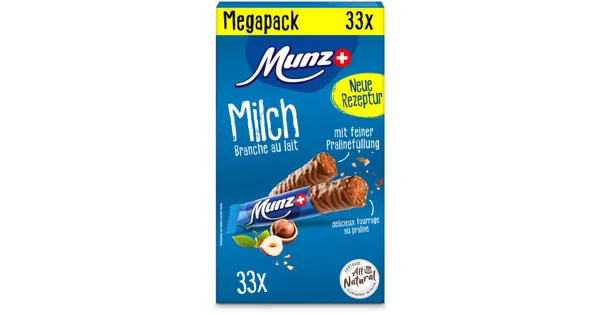 Munz Prügeli Riegel 33x23g