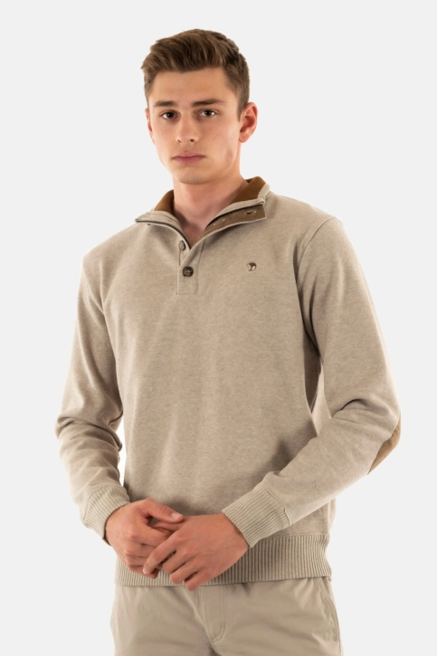 Pull hiver Benson & Cherry filorkup taupe