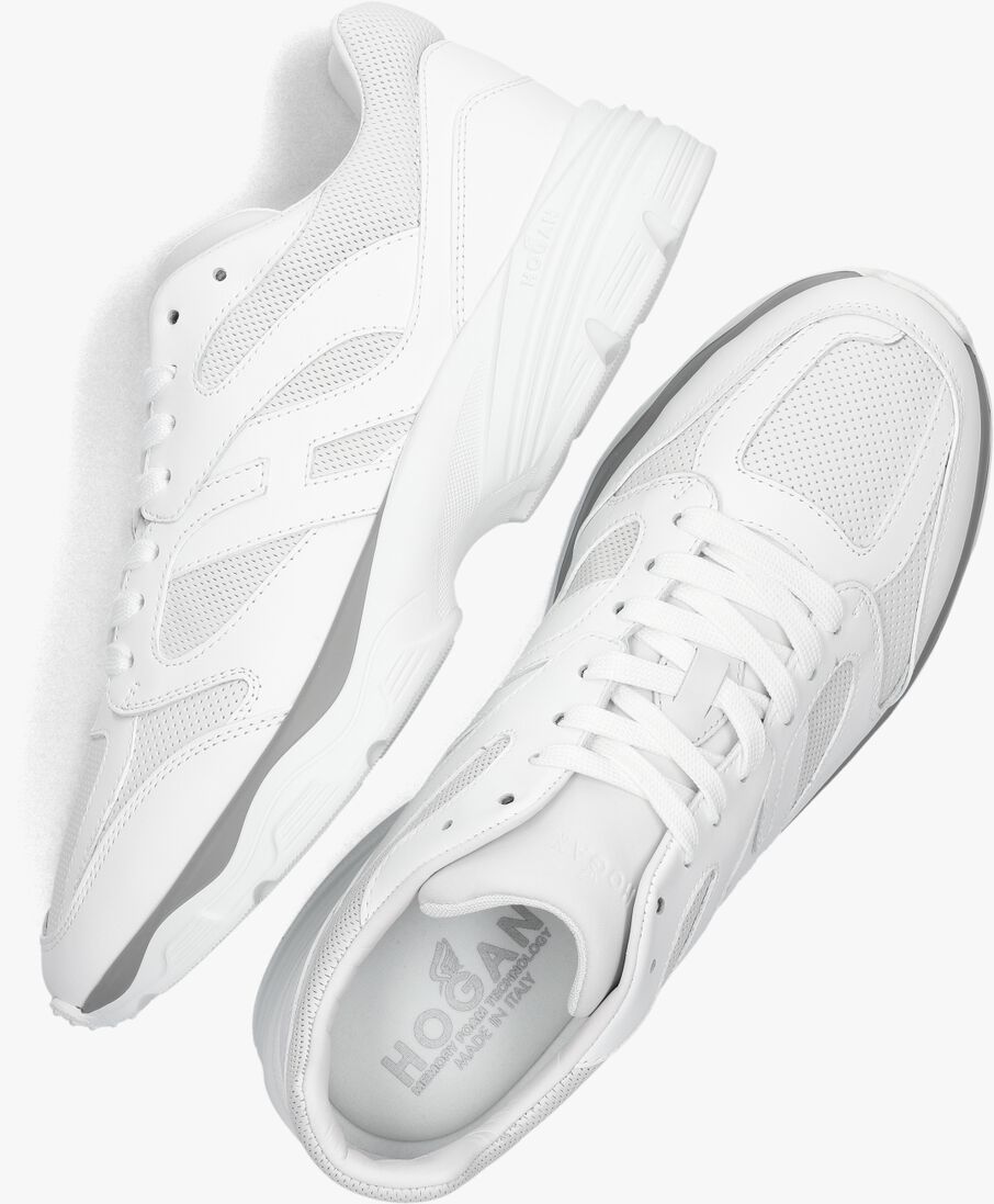 witte hogan lage sneakers hxm6650fj10 led