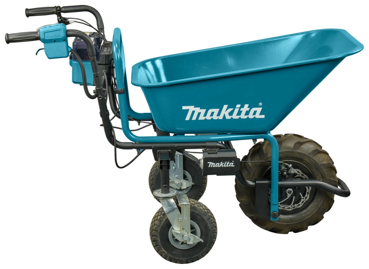 Makita DCU180ZX2 18V Li-Ion accu Kruiwagen met bak zonder tilbelasting - 130kg