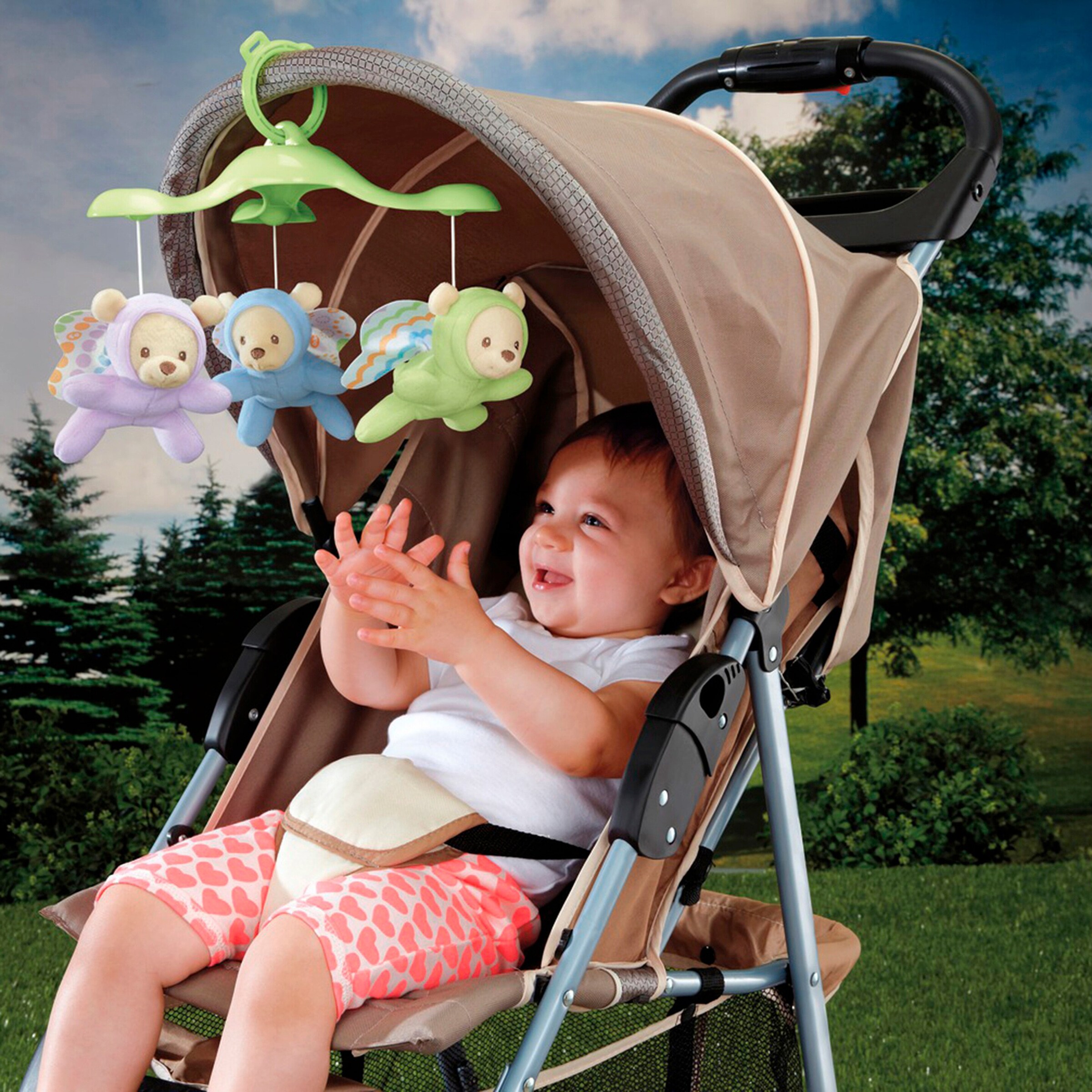 Fisher-Price Musik-Mobile 3in1 Traumbärchen mit Deckenprojektor