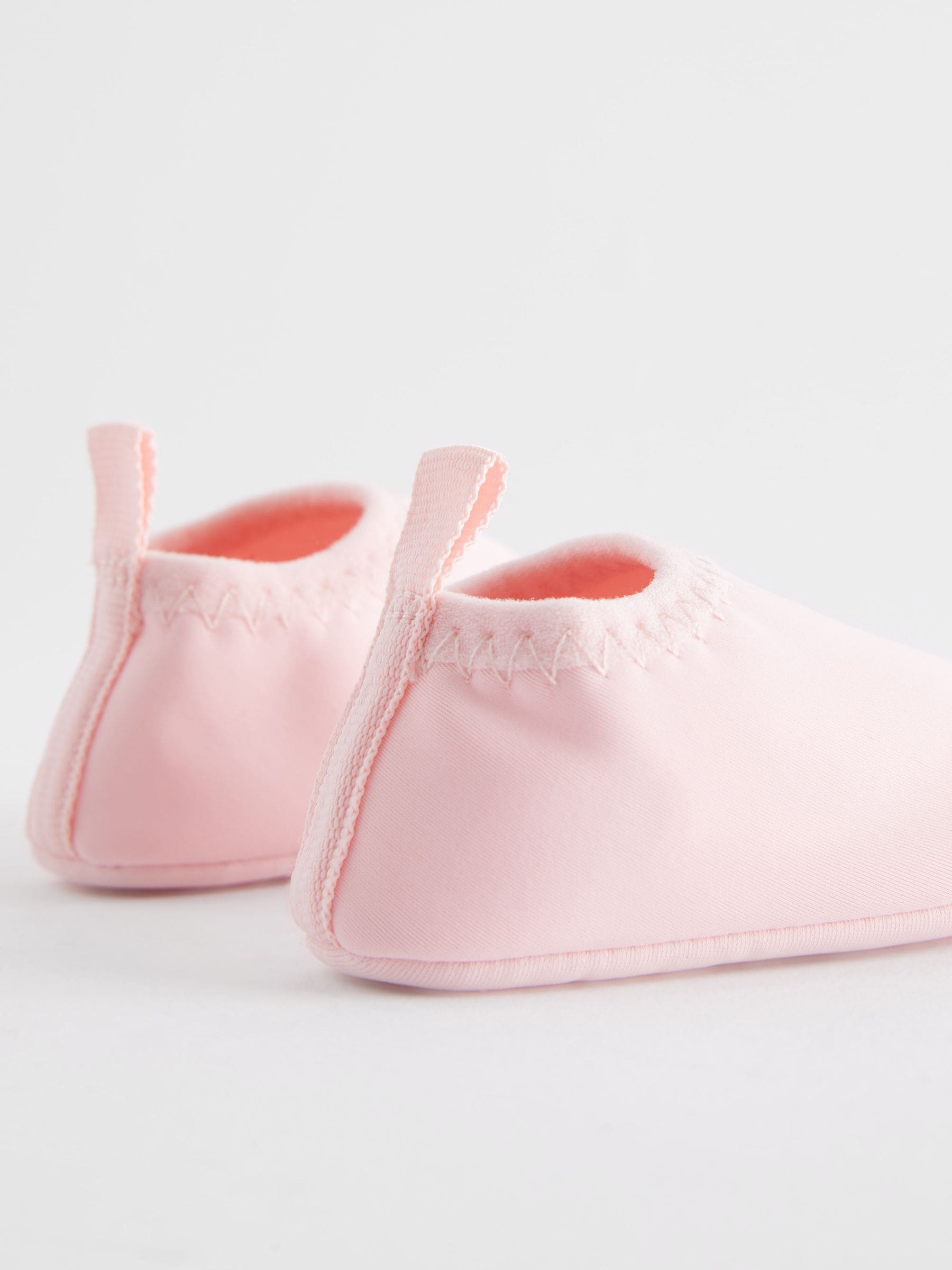 Roze - Zwembabyschoenen met sok (0-24 mnd)