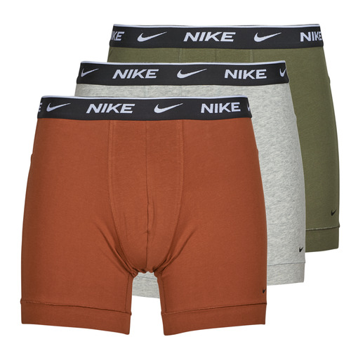 Nike - EVERYDAY COTTON STRETCH X3 - Kaki / Marron / Beige