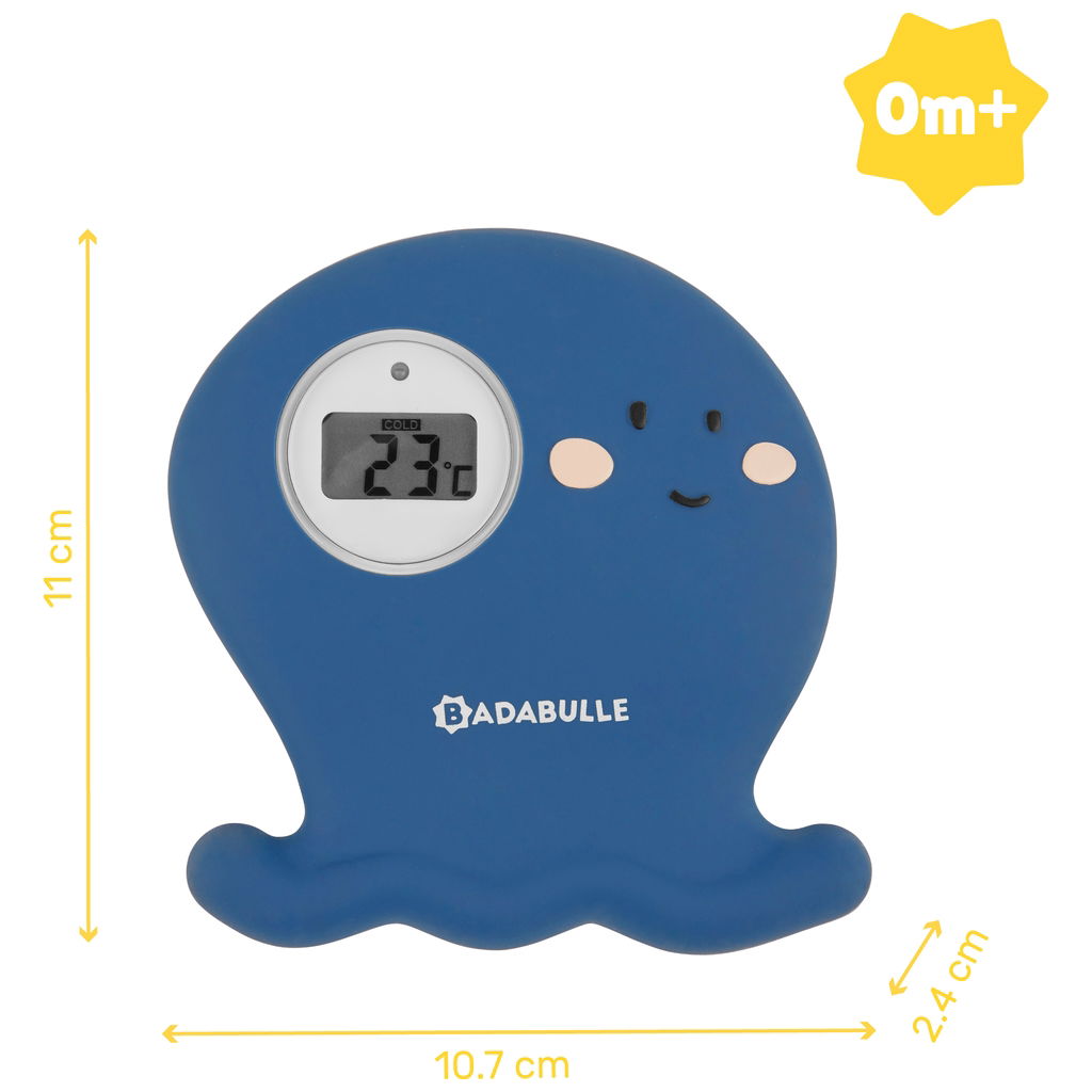 badabullebadabulle   Badethermometer Krake