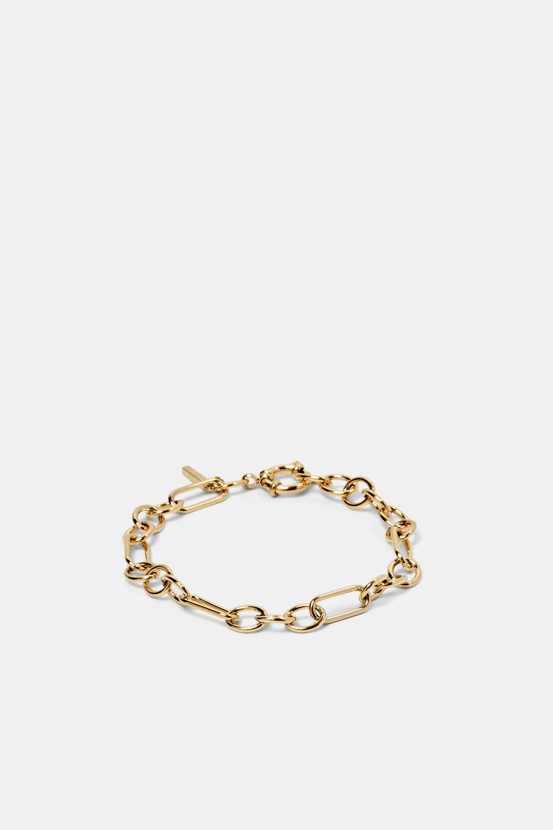 Bracelet à maillons, acier inoxydable