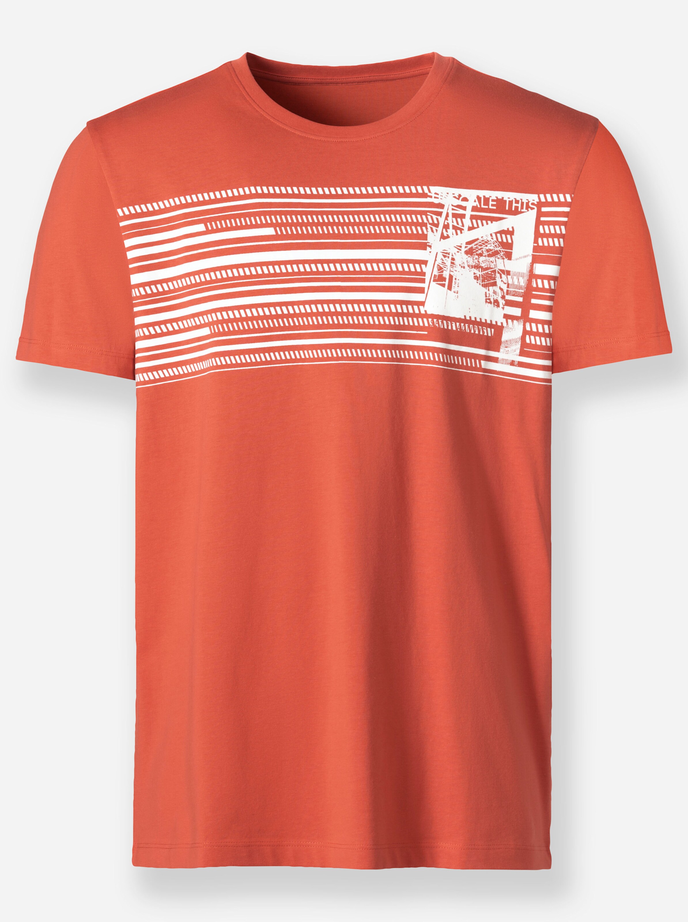 Catamaran Doppelpack Shirts in weiß+terra