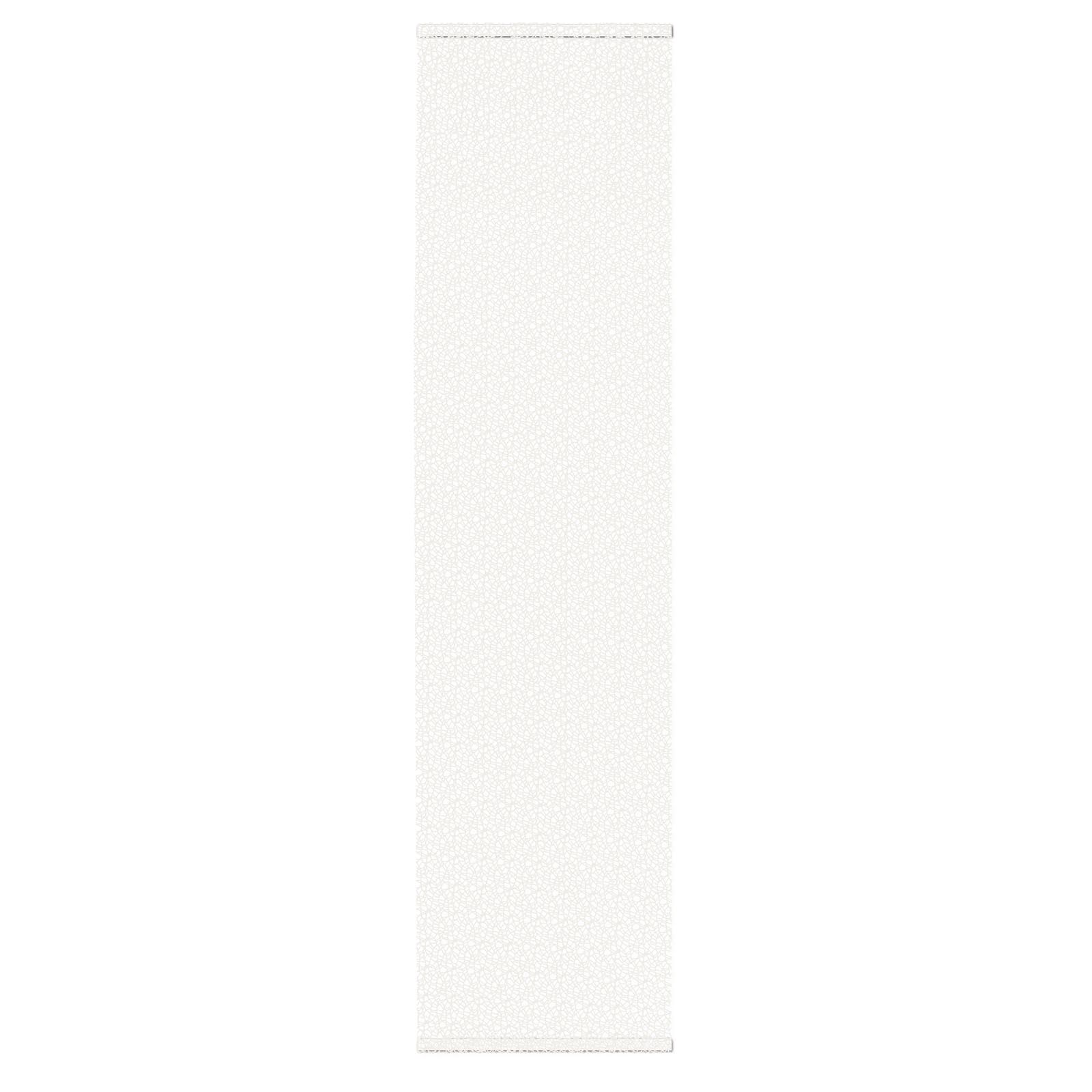 Schiebevorhang - weiß - 60x245 cm