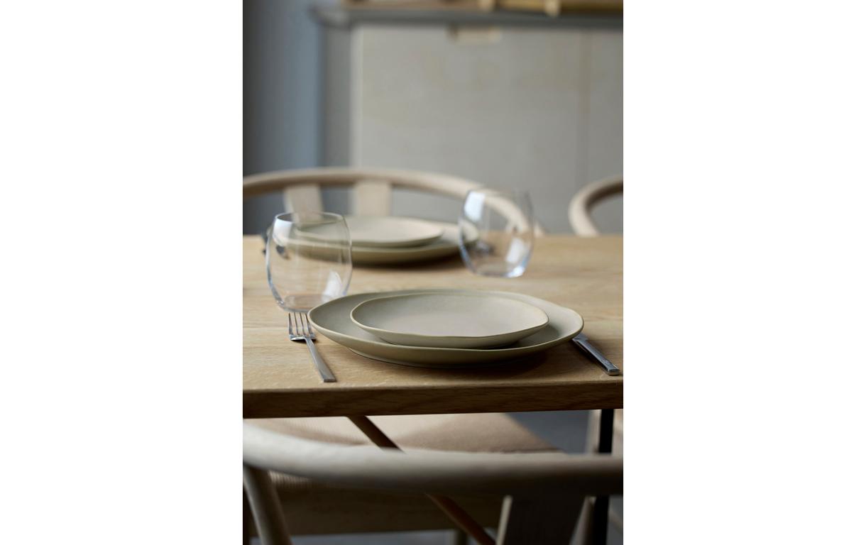 Speiseteller Shoku Ø 27 cm, 6 Stück, Braun<br>Essteller-Set