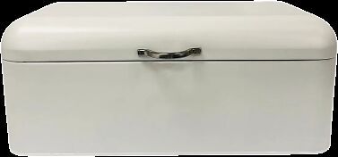 ALLEGRA Brotbox - Weiss / B: 44.0 cm x T: 21.0 cm x H: 17.0 cm