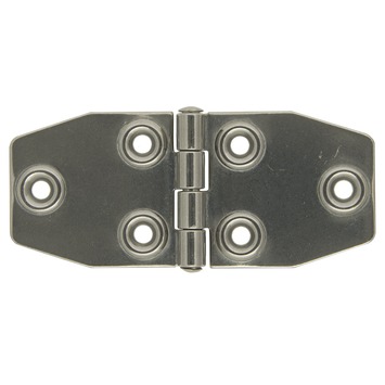 Scharnier 105x45 mm RVS
