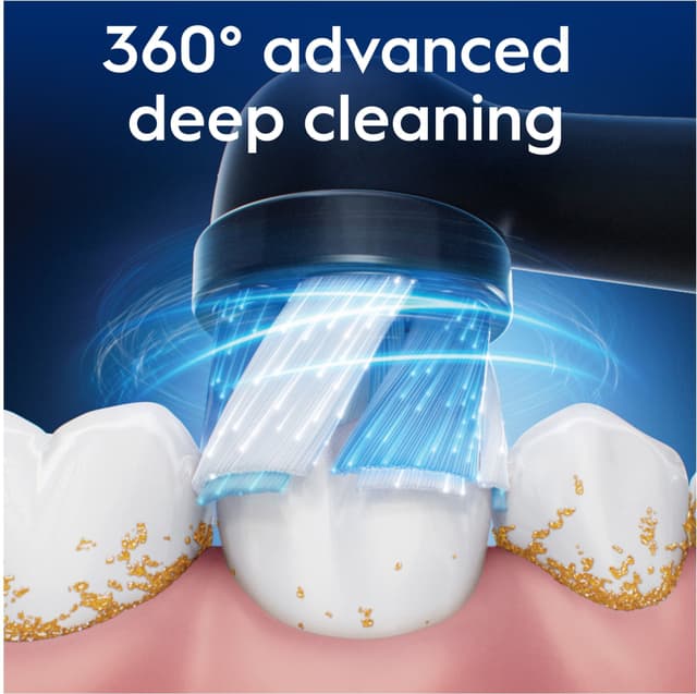 Oral-B iO Ultimate Clean tandbørstehoved 778497 8-stk (sort)