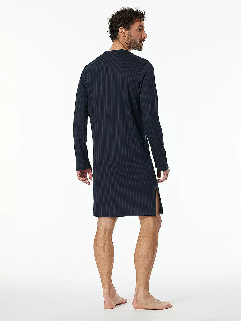 SCHIESSER Nachthemd blau