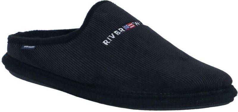 RIVER WOODS Pantoffels Zwart
