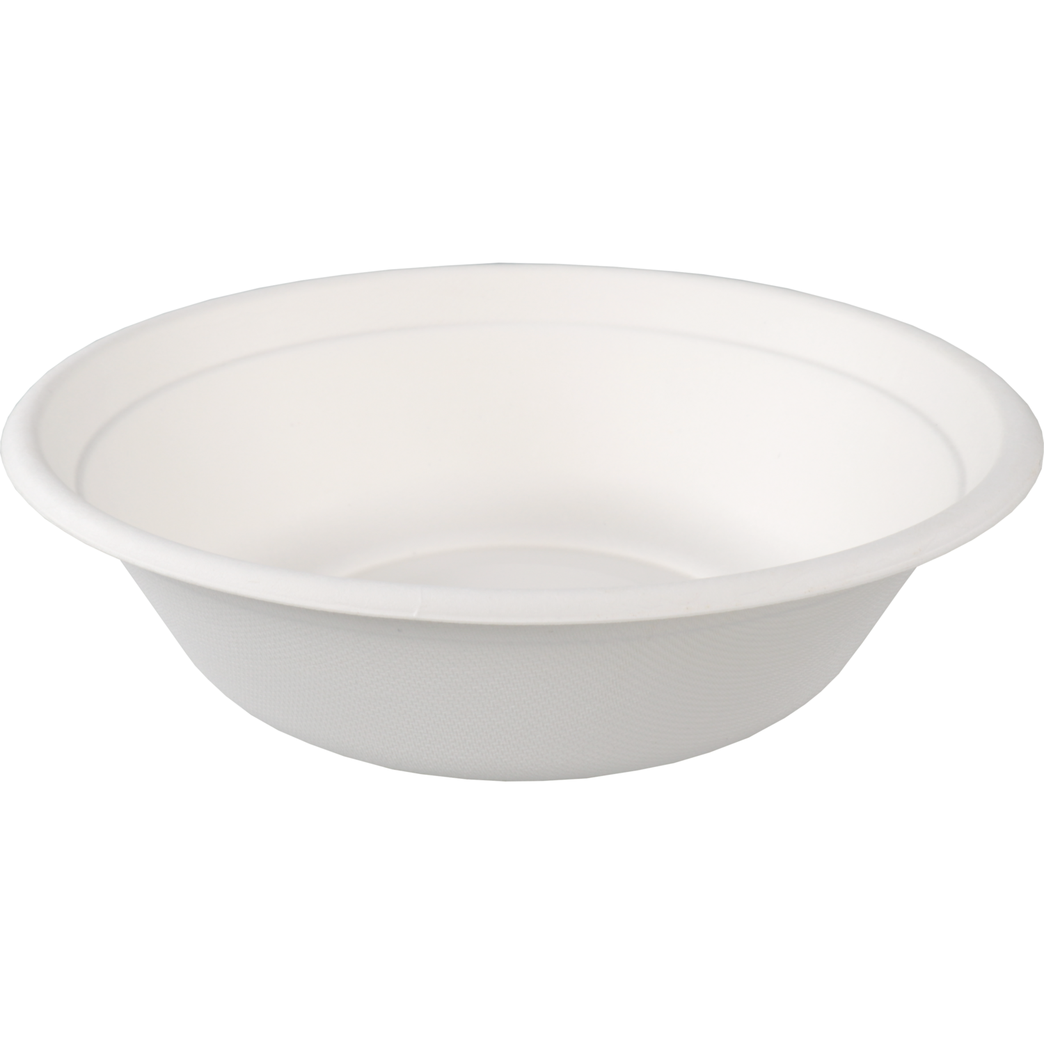 Depa Schaal, bagasse (suikerrietpulp), rond, 1000ml, wit