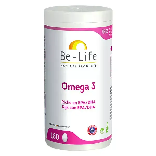 Be-Life Ômega 3 500 180 cápsulas