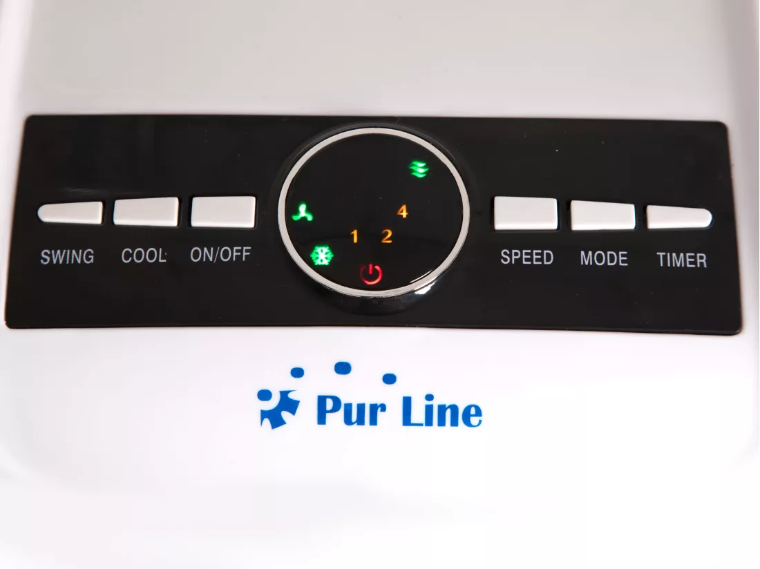 Rafraichisseur d'air par évaporation 70W 3 vitesses et 4 L