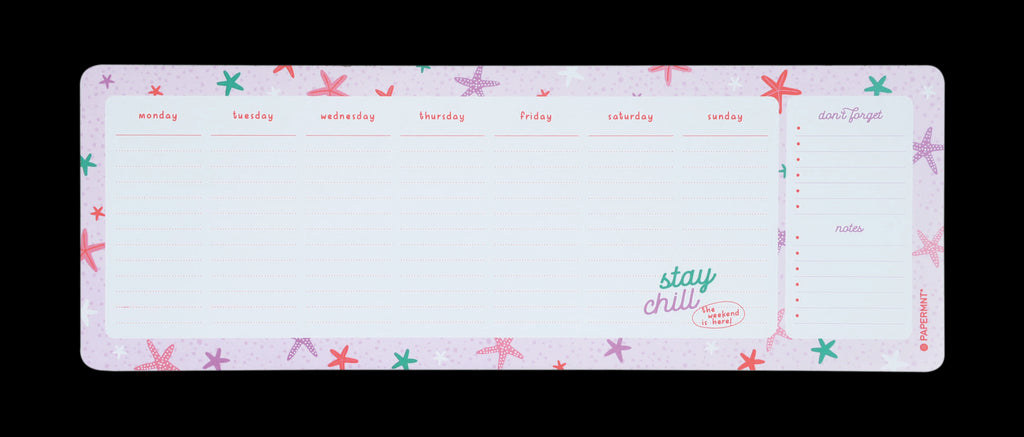 Organizador Semanal Secret - Beach Happy