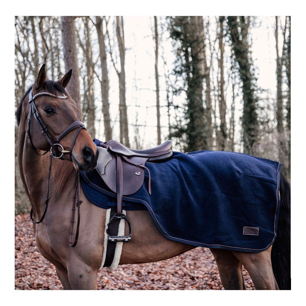 Kentucky HEAVY FLEECE - Couvre-reins navy