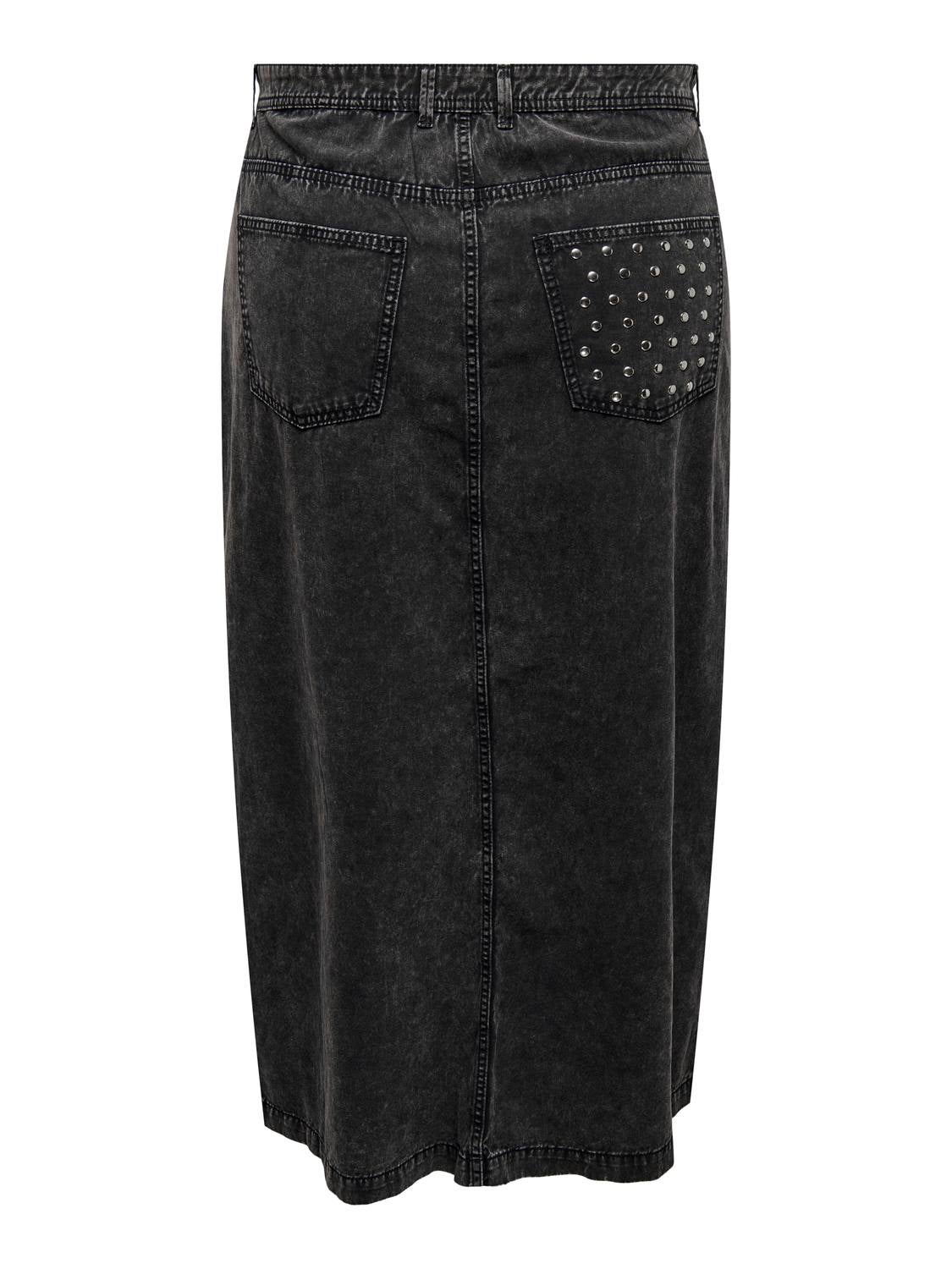 CARMANJA Jeansrock Black