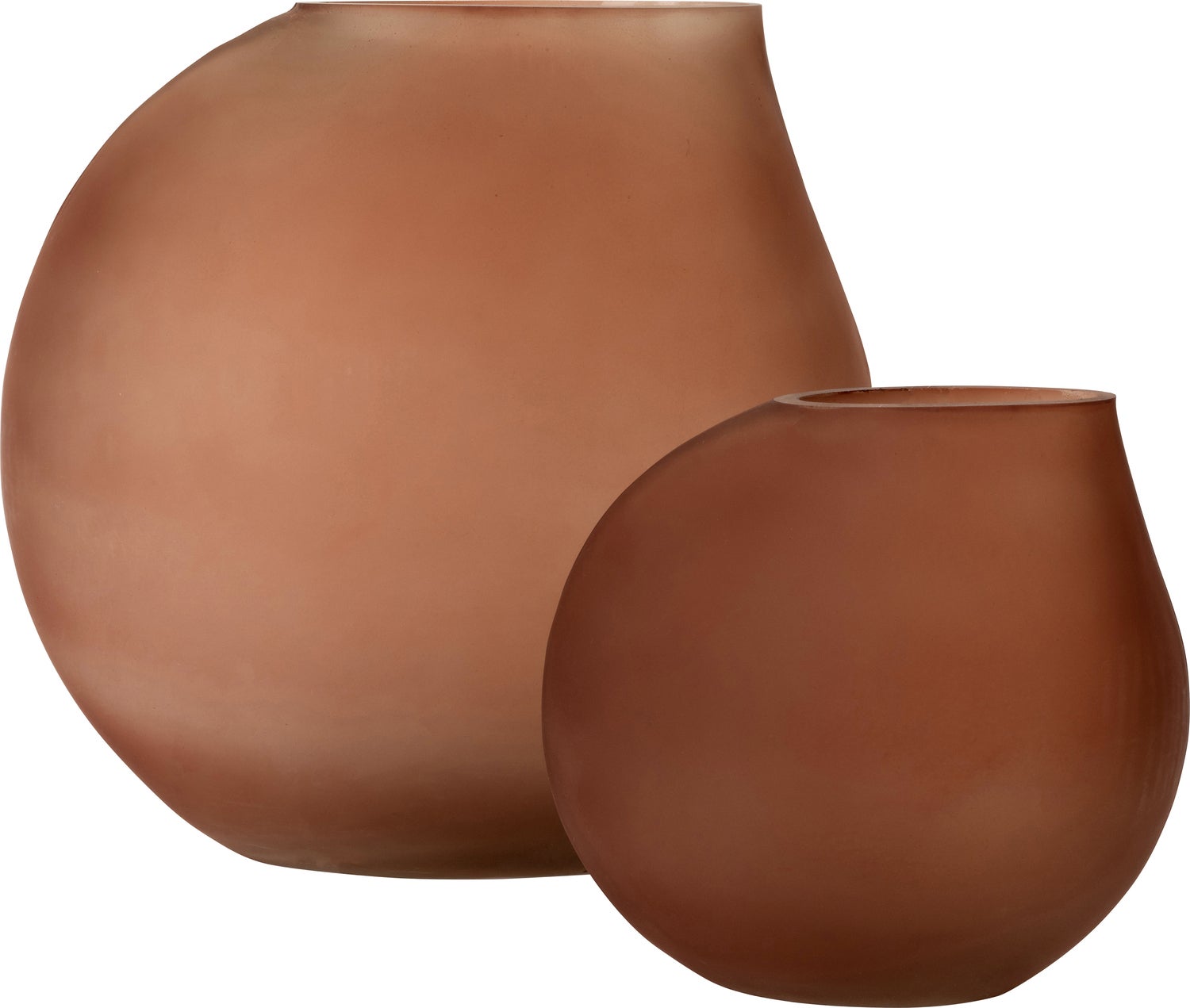 Intratuin vaas Fais bruin D 20 H 20 cm