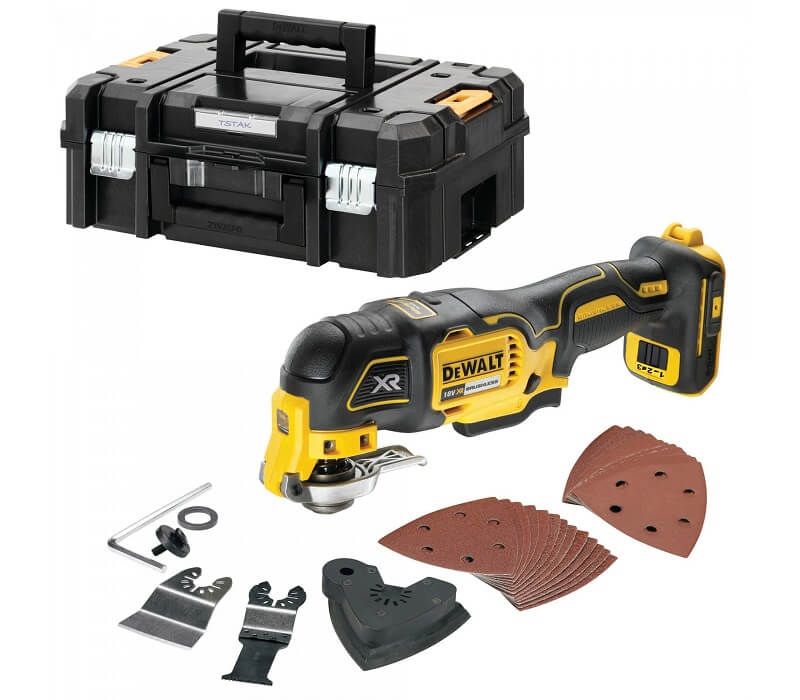 DeWALT DCS356NT 18V Li-ion accu multitool body in TSTAK - Koolborstelloos