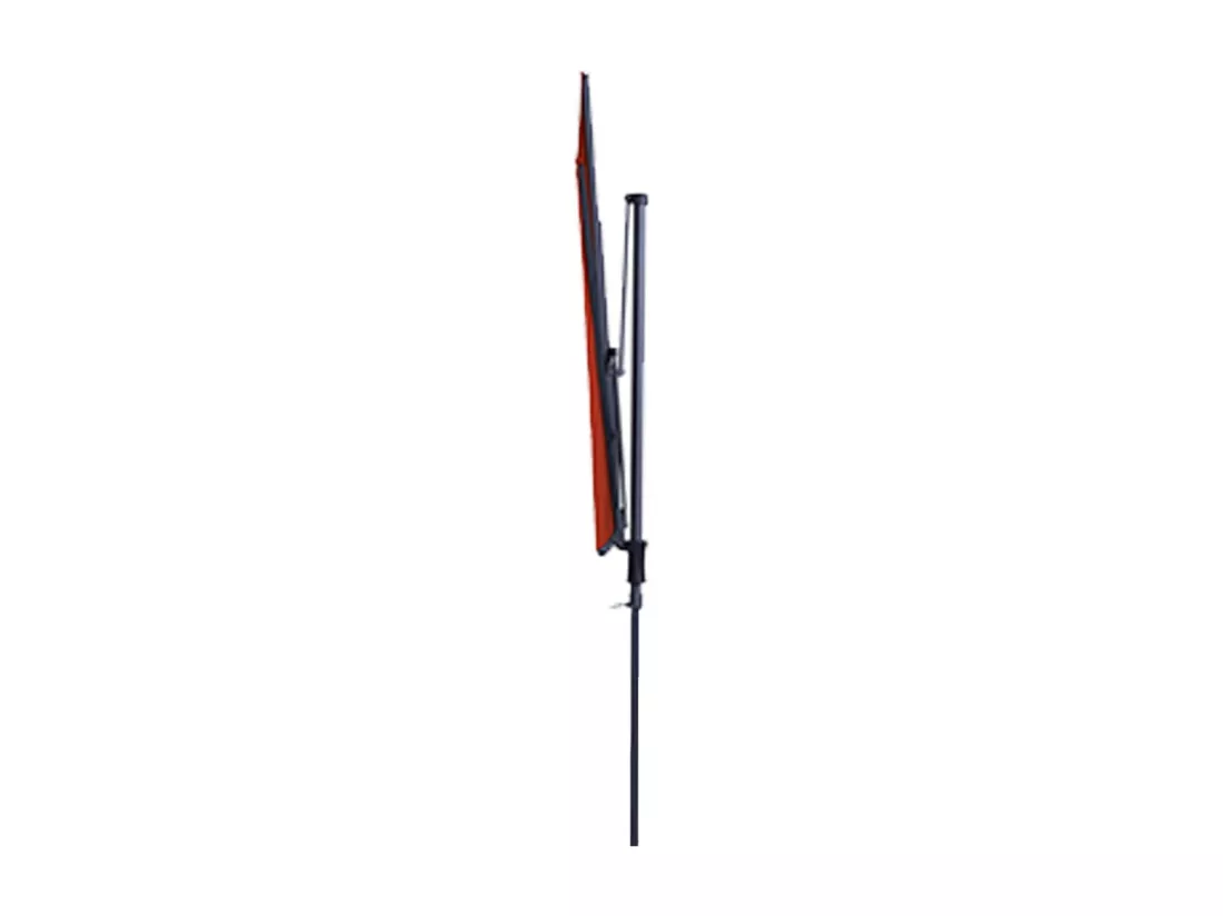 Parasol de balcon Sun Wave 270x150 cm Rouge brique