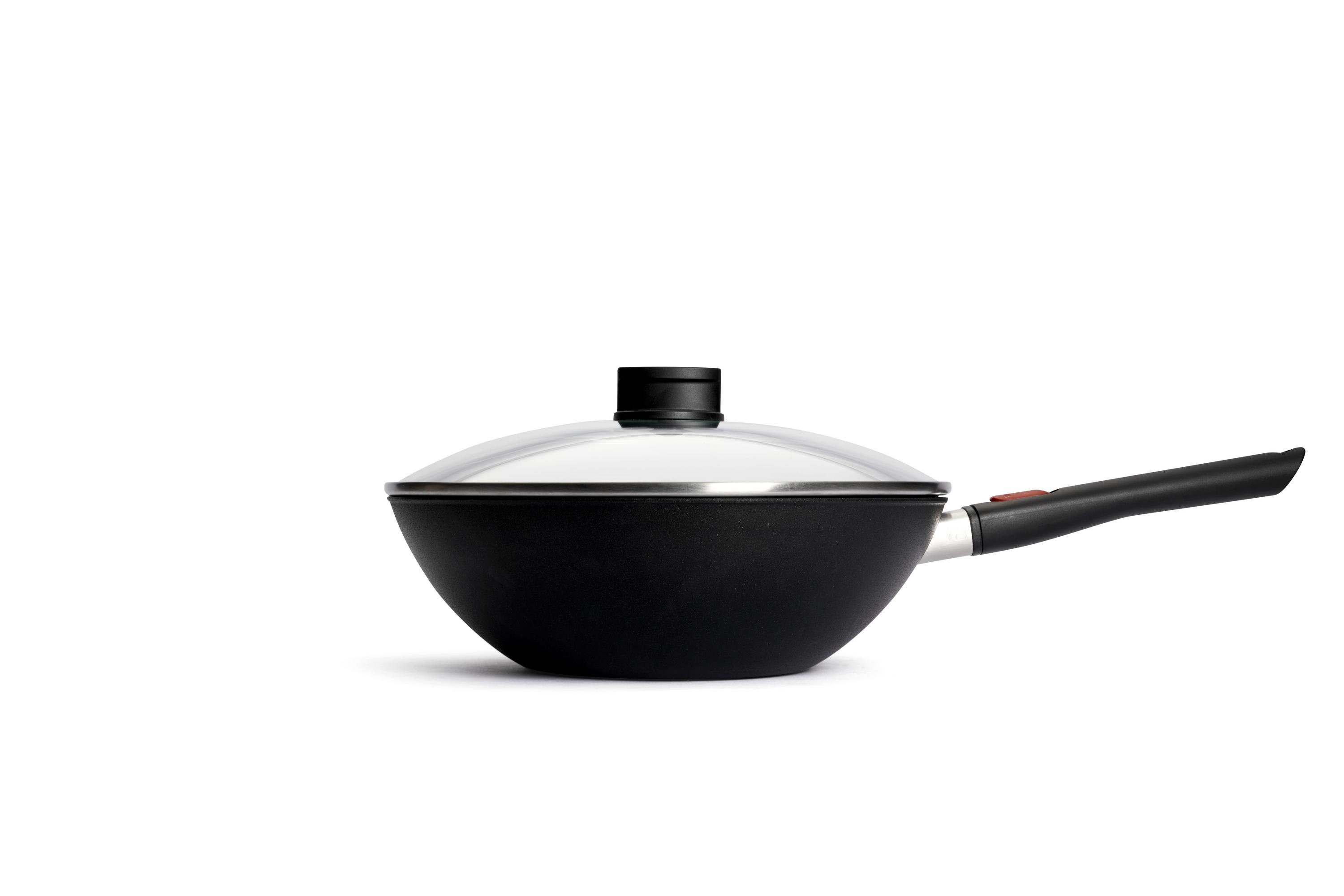 Eco Lite QXR Wok-Set mit Wok-Wender, 2-tlg., Ø 30cm - Herdart: Alle Herdarten inkl. Induktion von WOLL