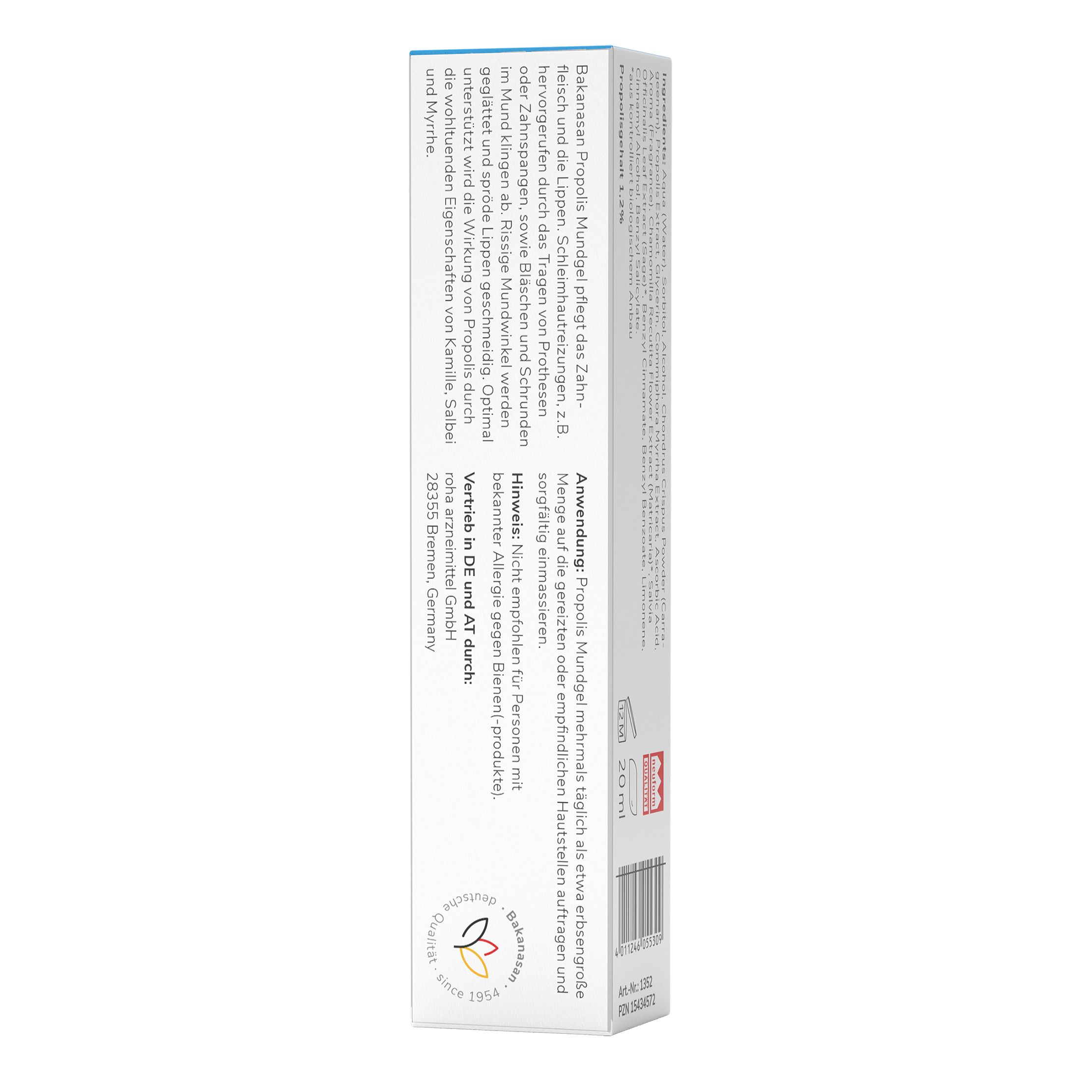 Bakanasan® Propolis Mundgel