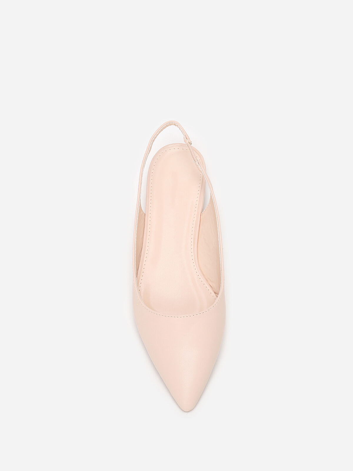 Ballerines ou à bout pointu- Beige