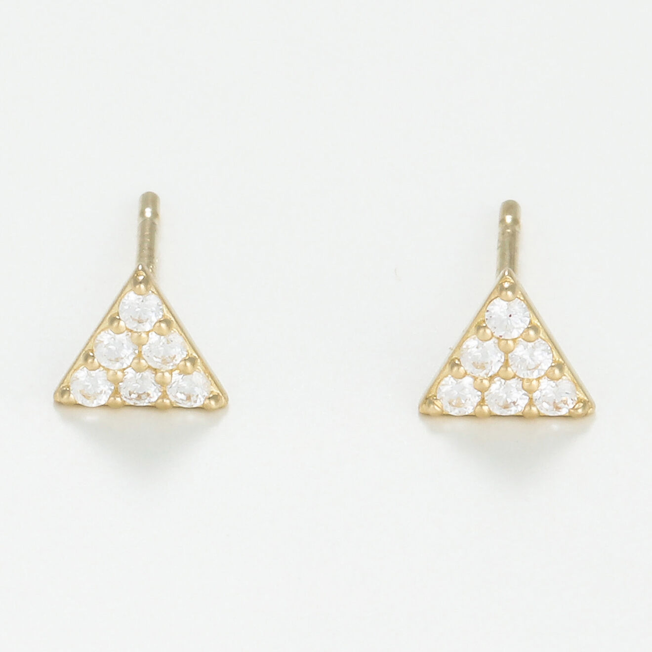 Instant d'Or Boucles d'oreilles Aria Zirconium or jaune