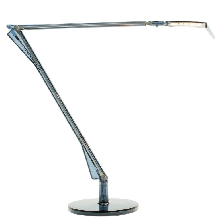 Kartell Aledin Tec bureaulamp LED blauw