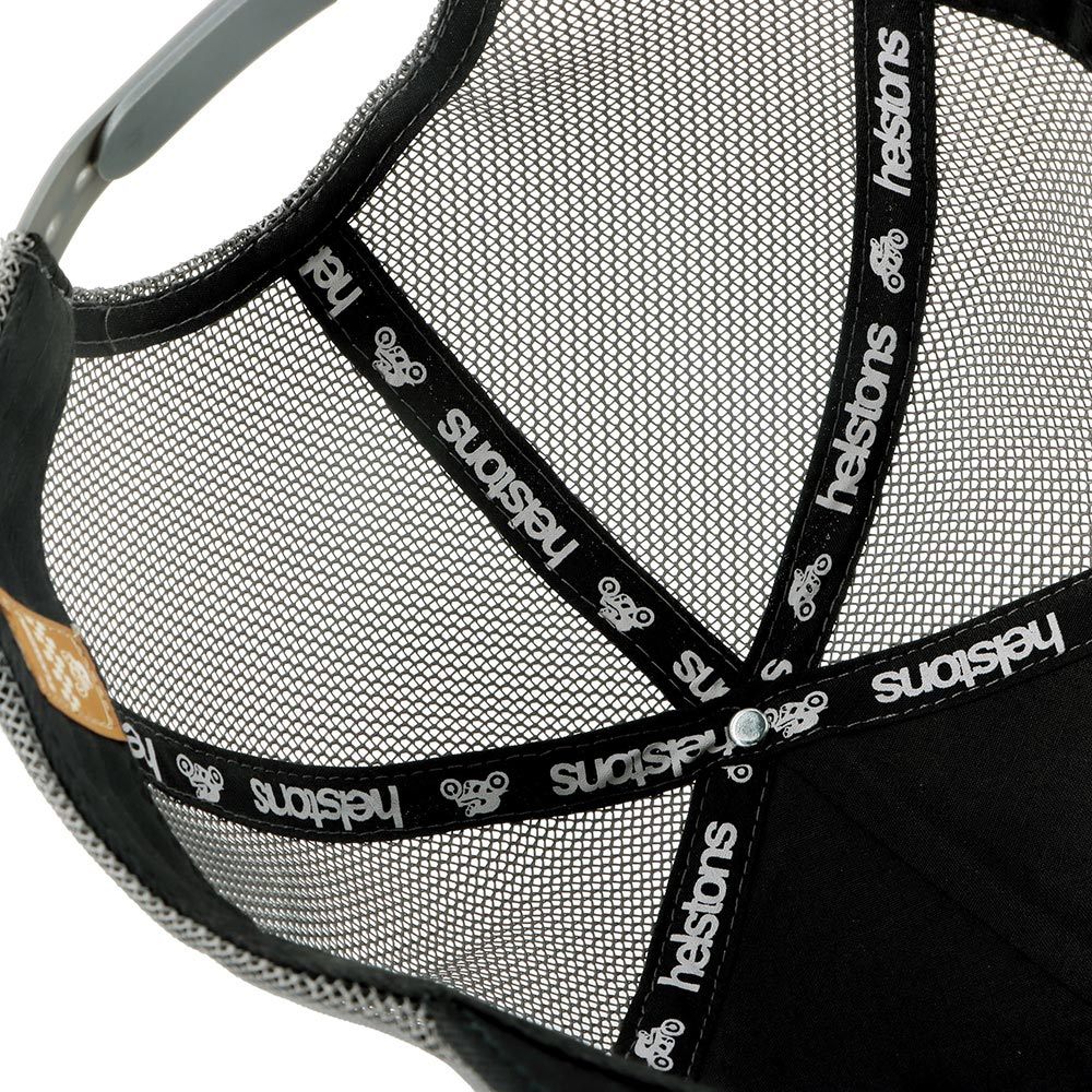 Helstons - Casquette Patch Noir / Beige