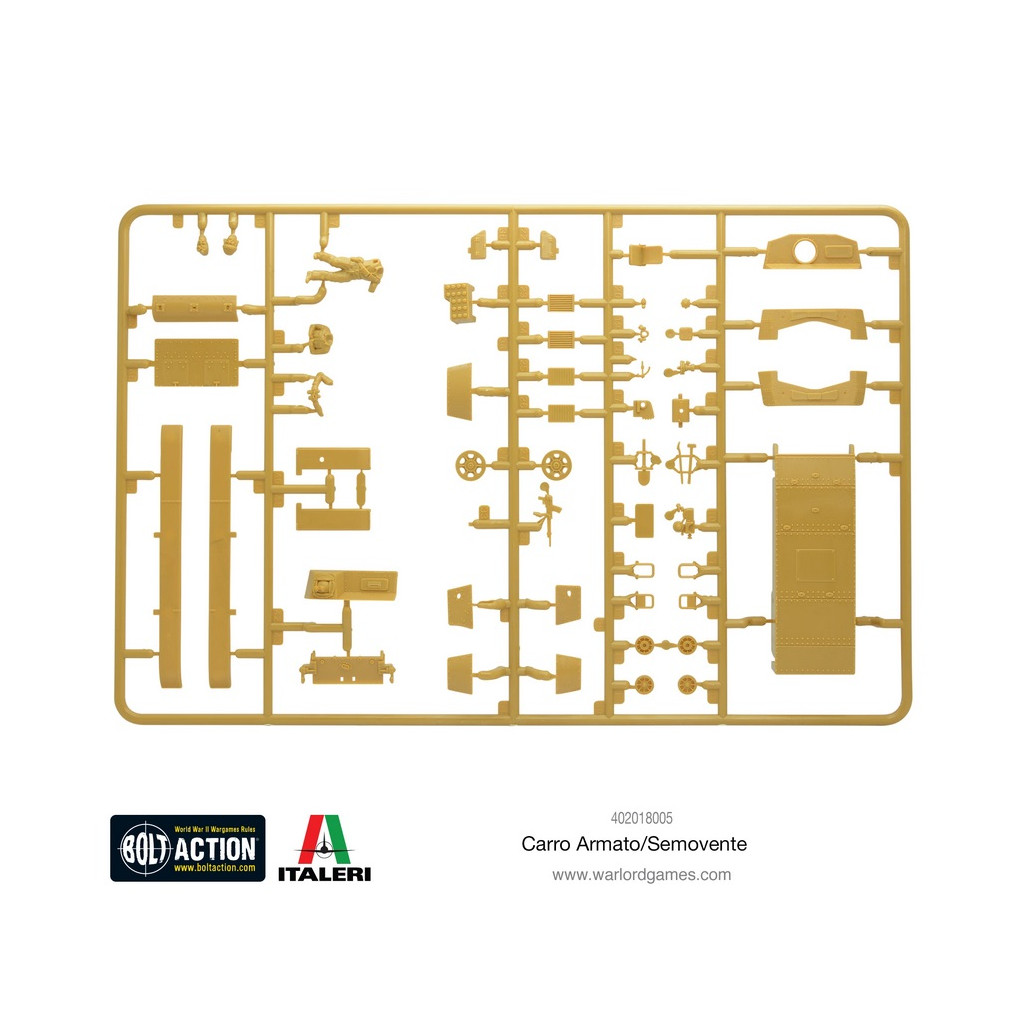 Bolt Action - Italian Carro Armato / Semovente