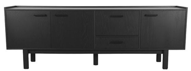 Dressoir Zwart FU-88.021 Cali B220 x D45 x H77 cm