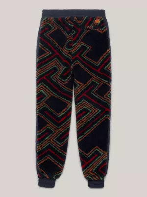 Calça de moletom Tommy x Pendleton New York Stripe TH Monogram