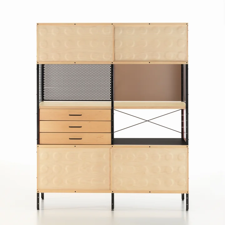 Vitra - ESU Bookcase, Birke / multicolor