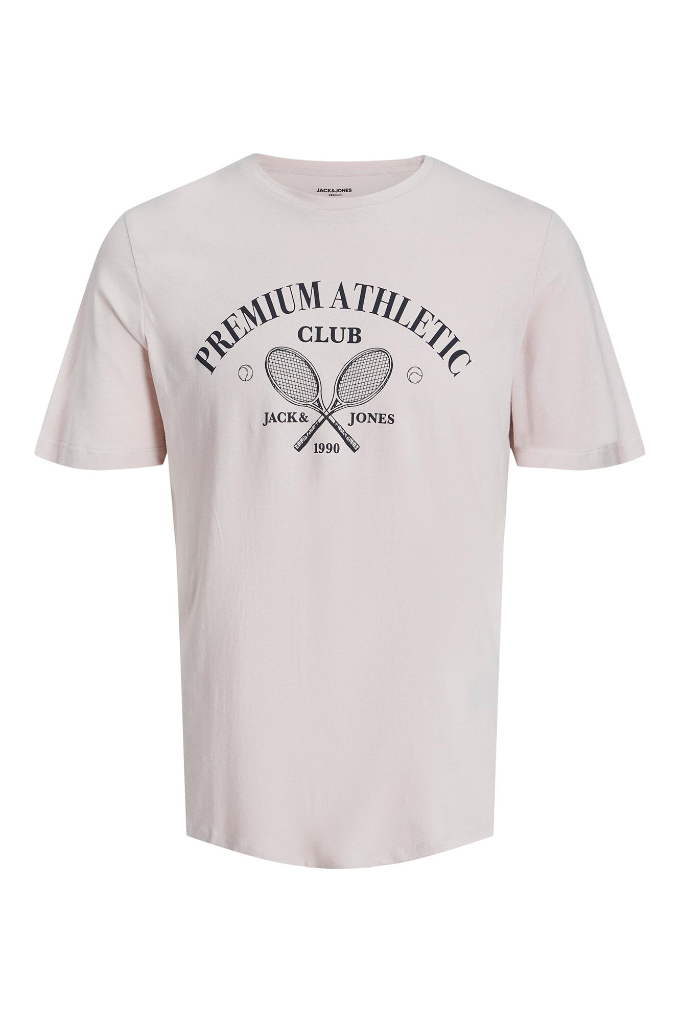 Camiseta de algodão com logo - Lilás