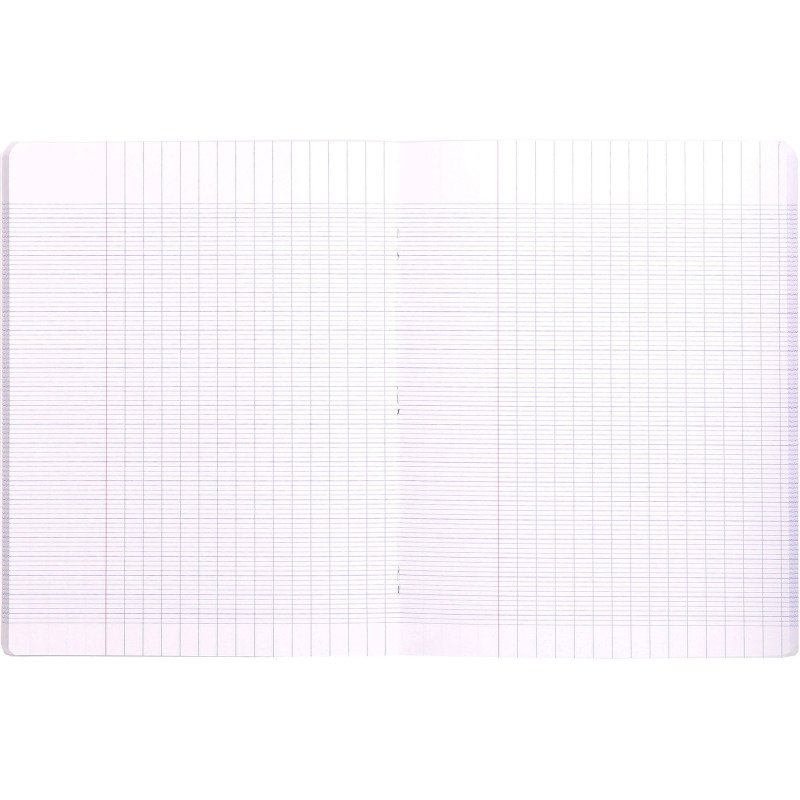 Cahier piqué Clairefontaine Metric A4 21 x 29,7 cm grands carreaux 48 pages