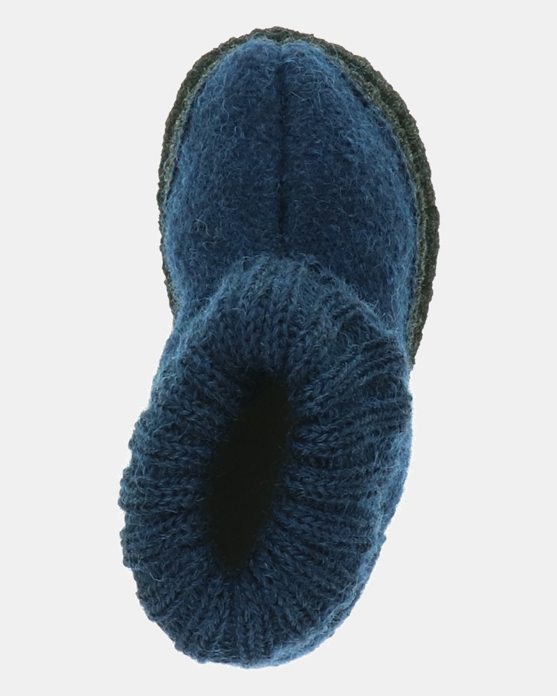 Bergstein Cozy Pantoffels  - blauw