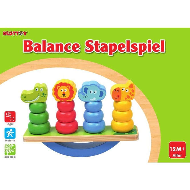 Besttoy - Holz Balance Stapelspiel