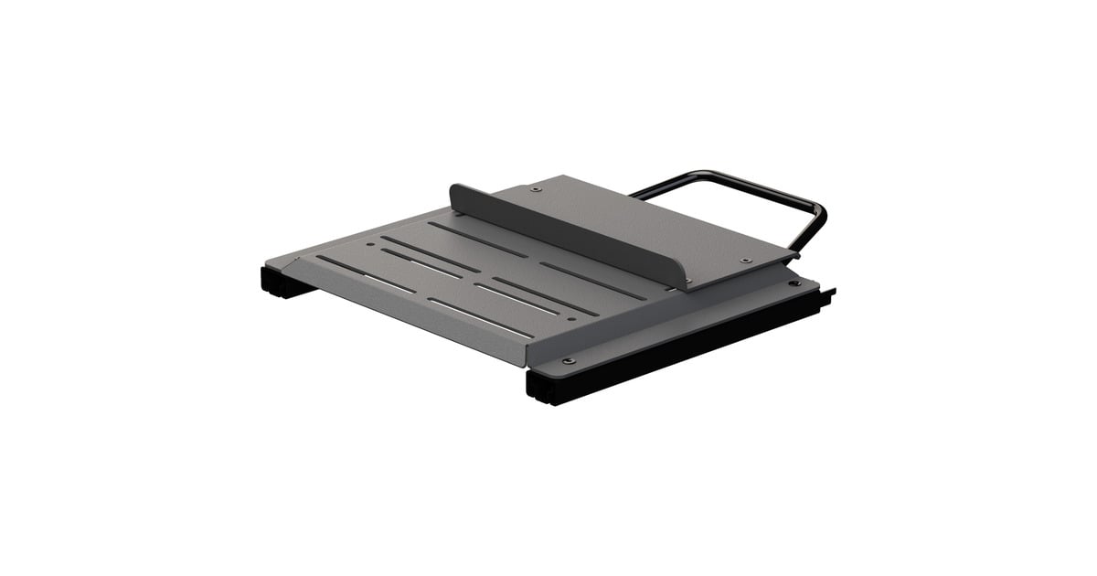 Res-TechGT Pedal Flat Support Adjustable bevestiging  (Zwart)