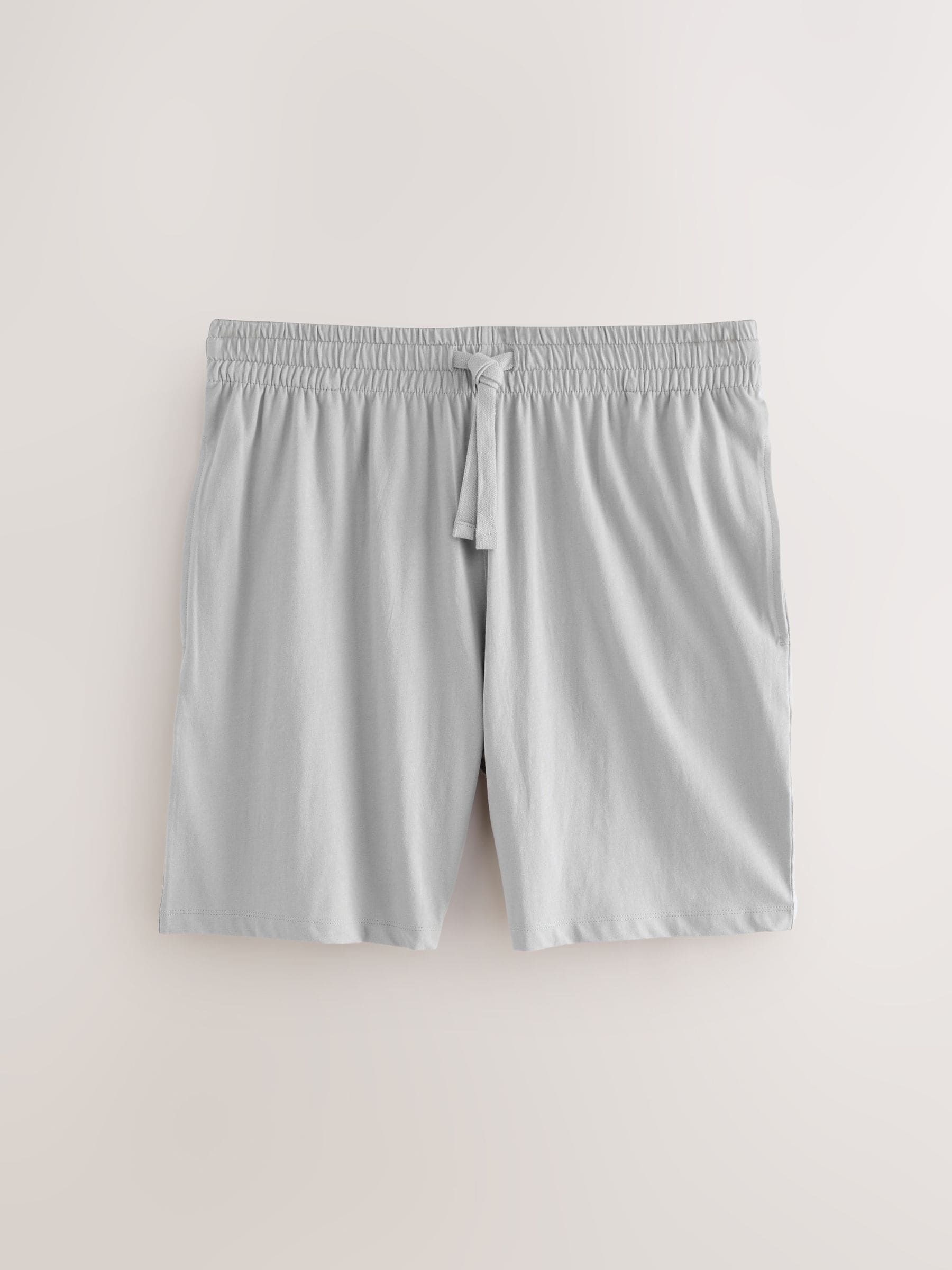 Blauw/chocoladebruin/grijs - Set van 3 jersey pyjamashorts
