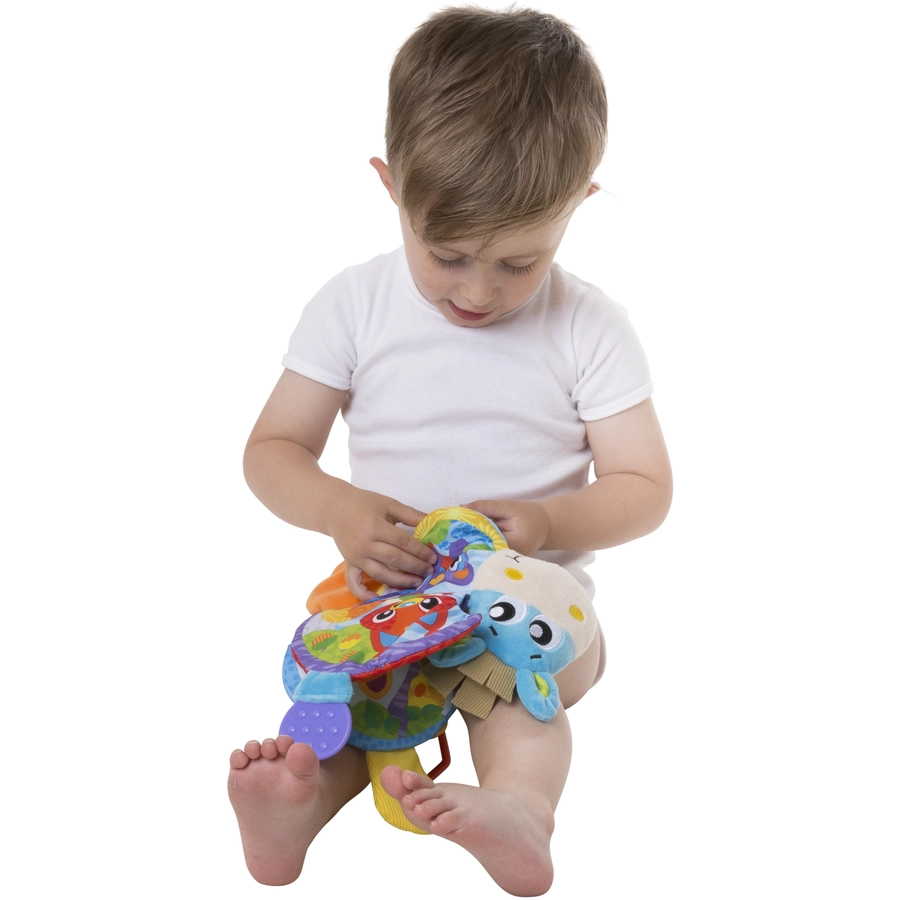 playgro Musik und Bilderbuch Klipp Klapp Pferd