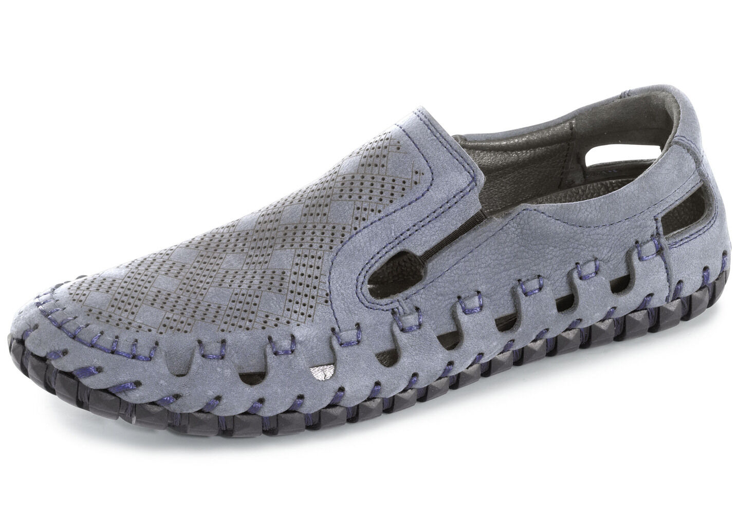 Gemini, sommerliche Herren-Slipper, mit Gummizug