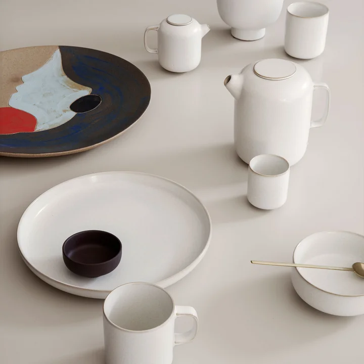 Ferm Living - Sekki Becher, large / weiss