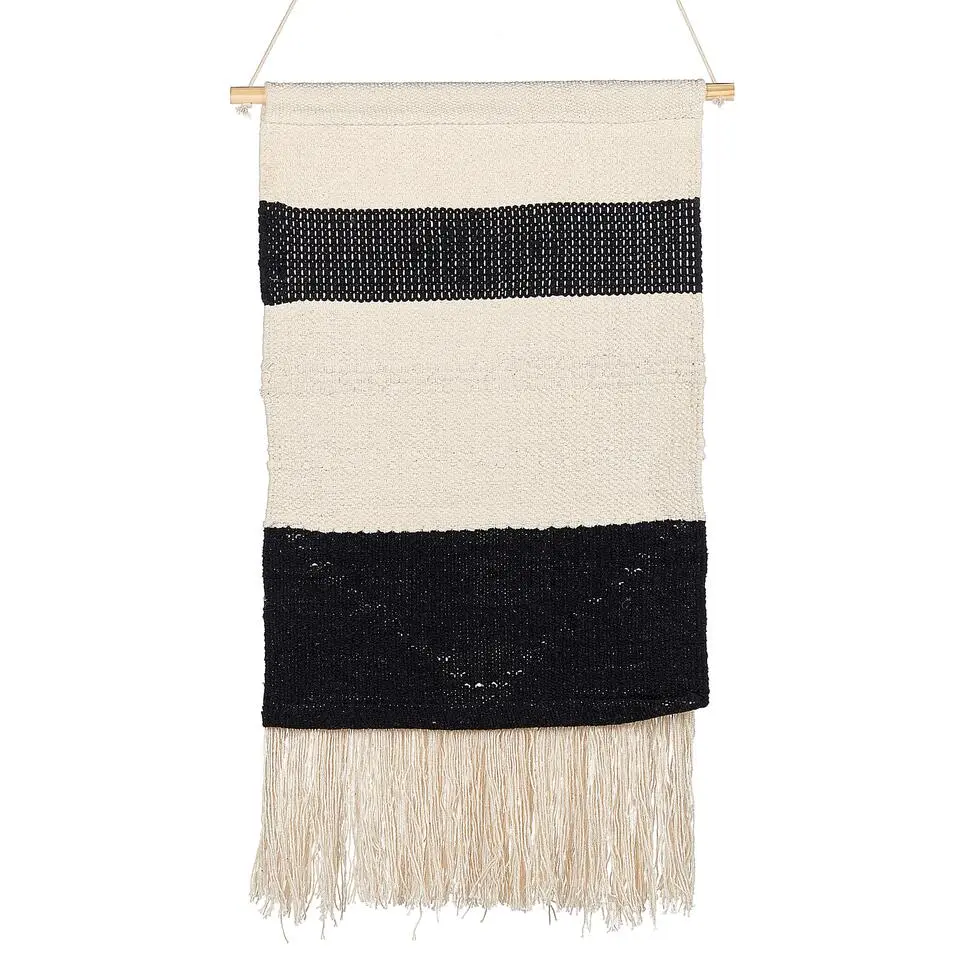 DASKA - Wanddecoratie - Beige - Katoen