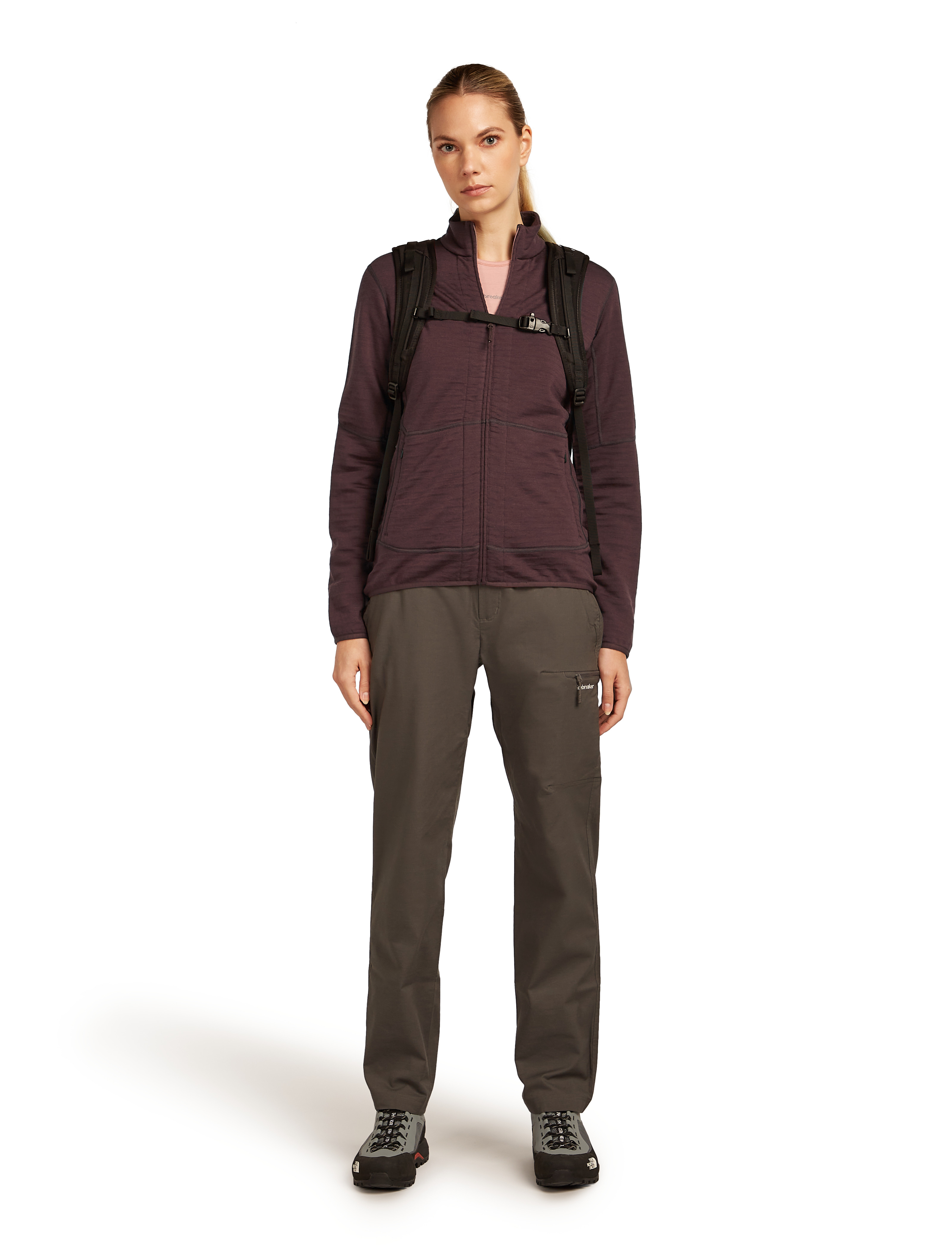 W Merino 200 ZoneKnit LS Crewe