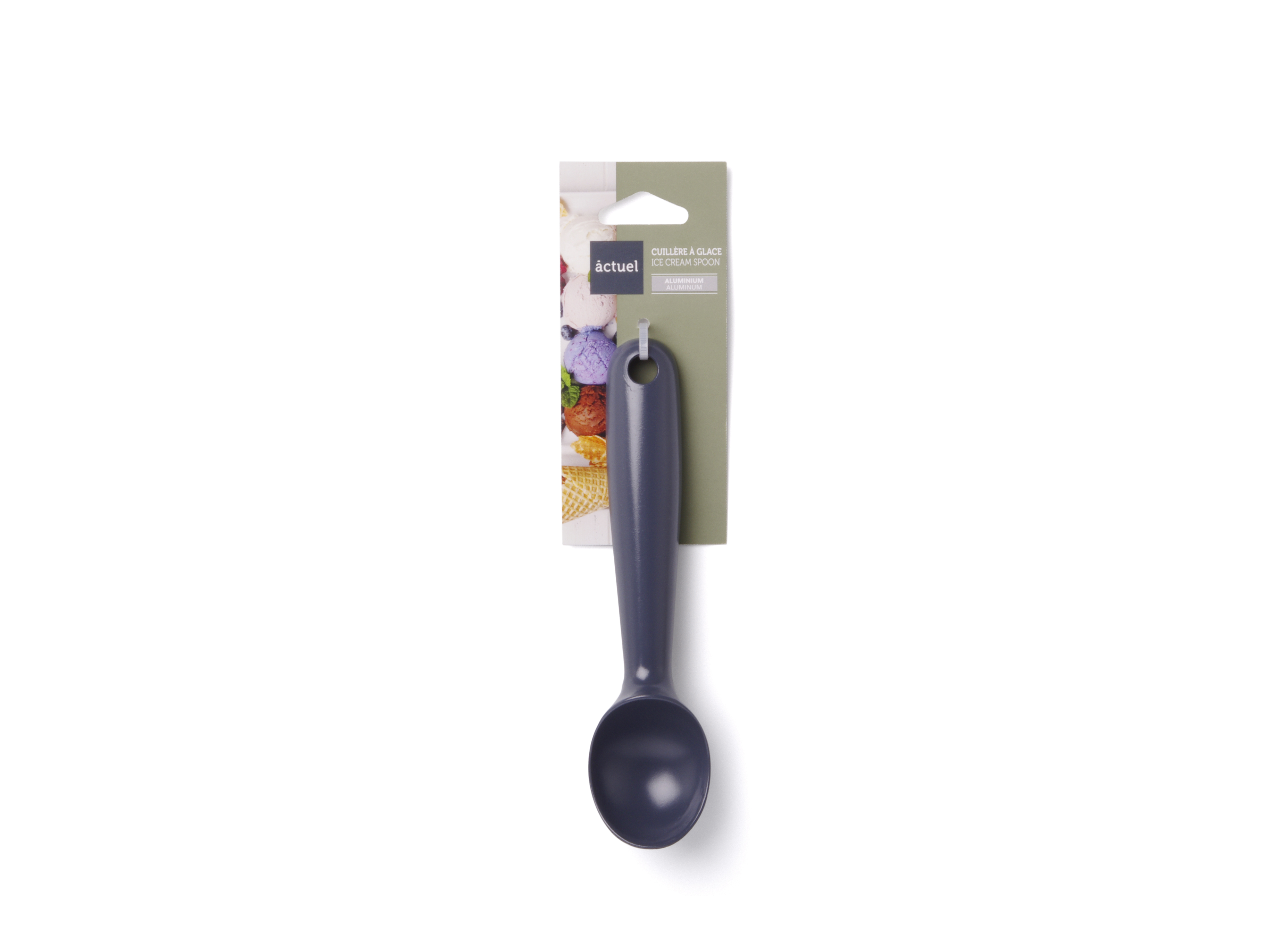 COLHER GELADO ACTUEL INOX