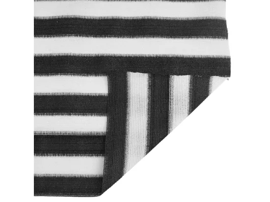 Filet brise-vue anthracite et blanc 1,5x25 m PEHD 195 g/m²